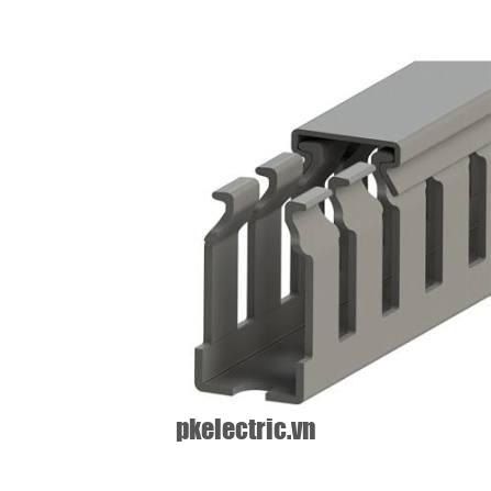 Máng nhựa đi dây tủ điện 15x30mm dài 2m mã 551070 Klemsan
