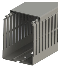 Máng nhựa đi dây tủ điện 15x60mm dài 2m mã 551090 Klemsan