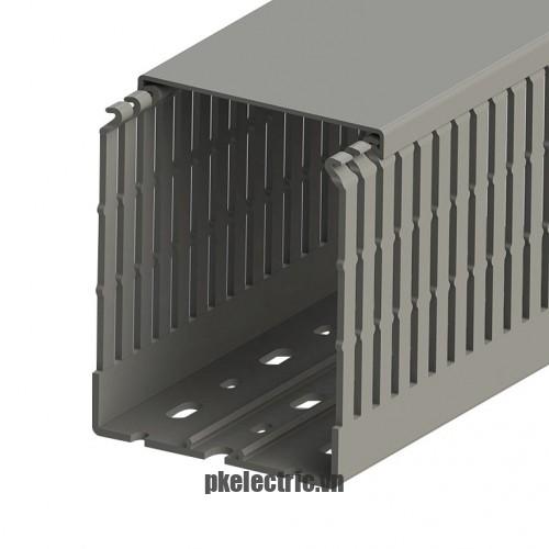 Máng nhựa đi dây tủ điện 80x100mm dài 2m mã 551035 Klemsan