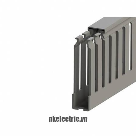 Máng nhựa đi dây tủ điện 15x18mm dài 2m mã 551060 Klemsan
