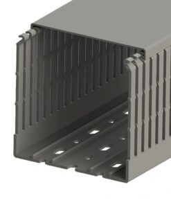 Máng nhựa đi dây tủ điện 100x100mm dài 2m mã 551036 Klemsan