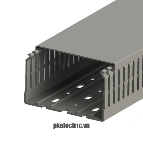 Máng nhựa đi dây tủ điện 100x60mm dài 2m mã 551021 Klemsan