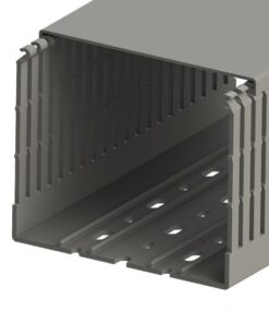 Máng nhựa đi dây tủ điện 120x100mm dài 2m mã 551025 Klemsan