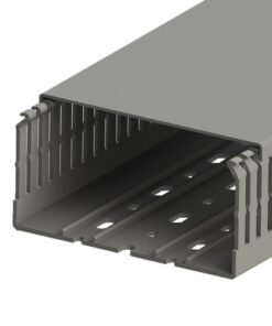 Máng nhựa đi dây tủ điện 120x60mm dài 2m mã 551023 Klemsan
