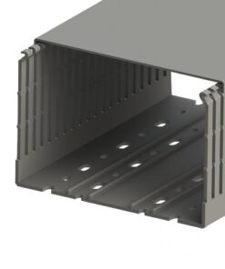 Máng nhựa đi dây tủ điện 150x100mm dài 2m mã 551040 Klemsan
