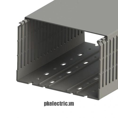 Máng nhựa đi dây tủ điện 150x100mm dài 2m mã 551040 Klemsan