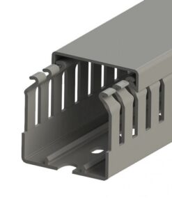 Máng nhựa đi dây tủ điện 40x40mm dài 2m mã 551013 Klemsan