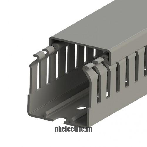 Máng nhựa đi dây tủ điện 40x40mm dài 2m mã 551013 Klemsan
