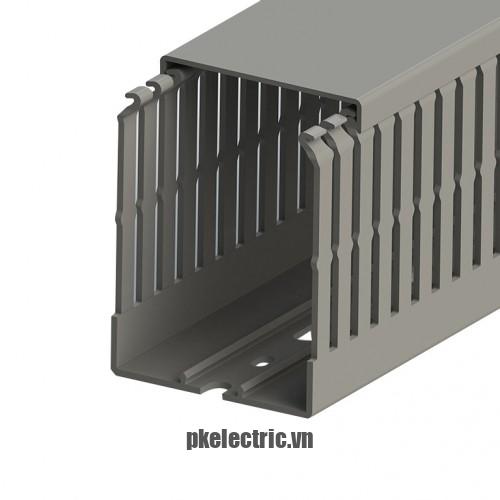 Máng nhựa đi dây tủ điện 60x80mm dài 2m mã 551018 Klemsan
